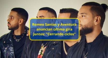 Romeo Santos y Aventura anuncian última gira juntos: "Cerrando ciclos"