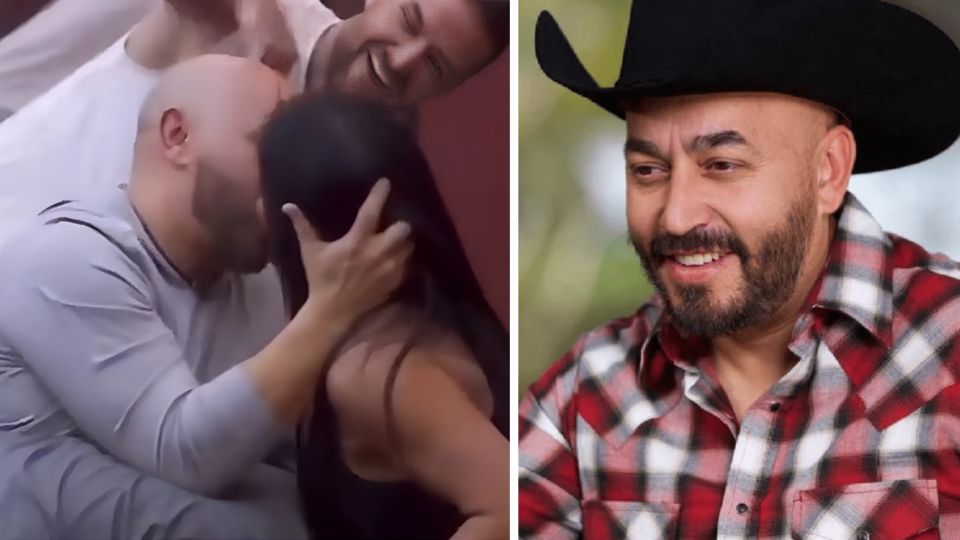 Lupillo Rivera besa a Maripily en La Casa de los Famosos con atrevido beso