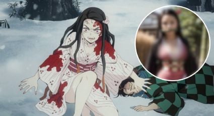 Así se vería Nezuko Kamado de Kimetsu no Yaiba si fuera humana ¿Encantadora o aterradora?