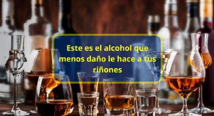 ¿Qué tipo de alcohol es menos dañino para los riñones?