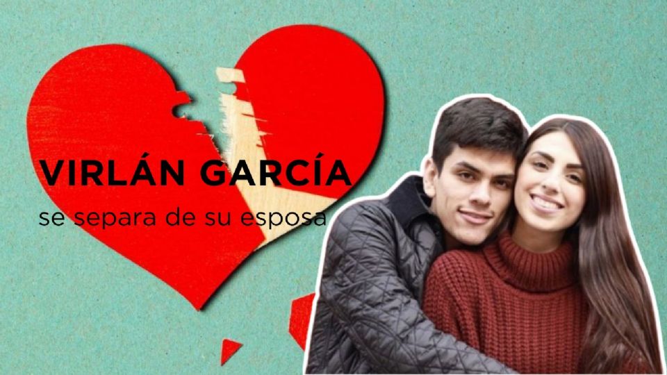 Virlán García se separa de su esposa
