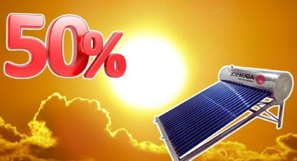 Calentadores solares a MITAD de PRECIO ¡Así puedes registrarte para obtener uno!