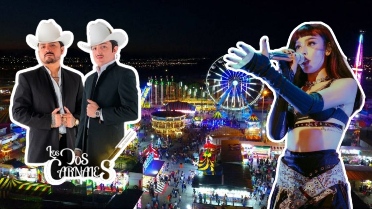 Feria de Saltillo 2024 Banda MS, Los Dos Carnales, Danna forman parte