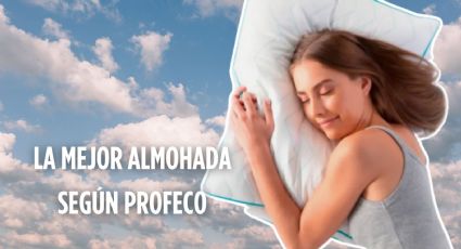 ¡Cómo nube! Esta es la almohada más cómoda según PROFECO a tan solo $369