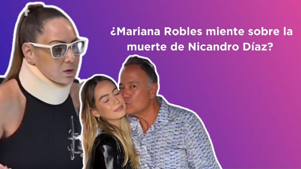 La hija de Nicandro Diaz reaccionó a las declaraciones que Mariana Robles cedió y pidió no creerle en nada.