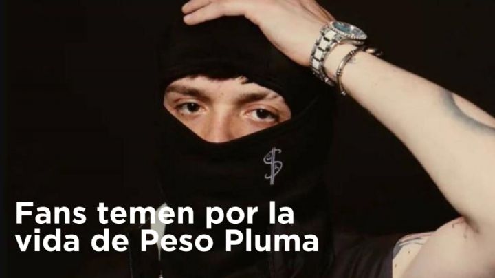 Fans de Peso Pluma temen por la vida del cantante por esta fuerte razón