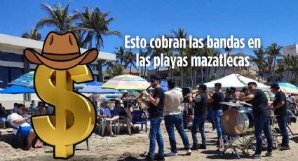 ¿Cuánto cobra una banda en las playas de Mazatlán?