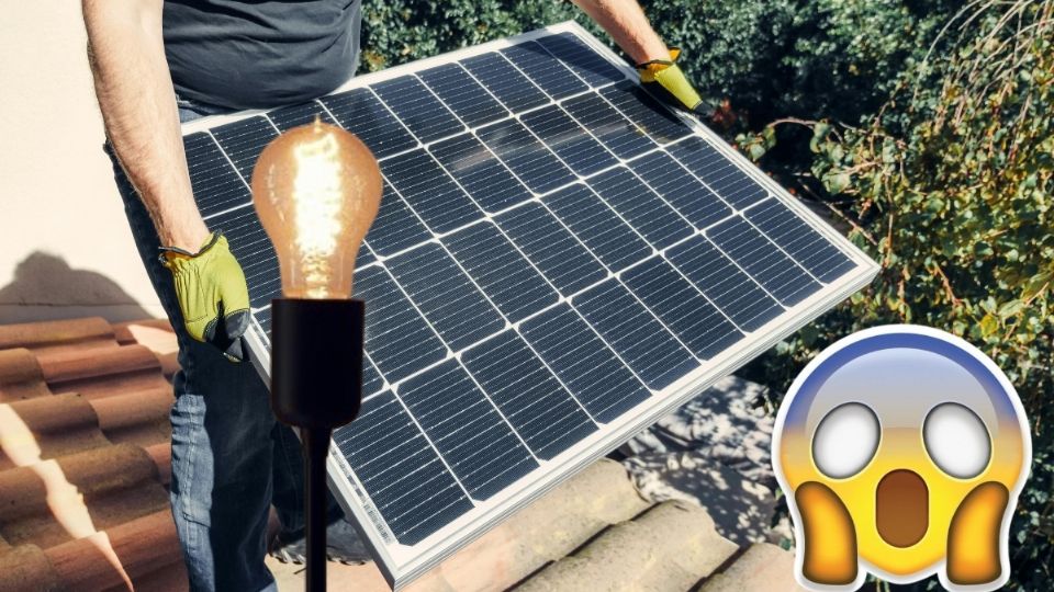 Así puedes hacer tu propio panel solar casero.