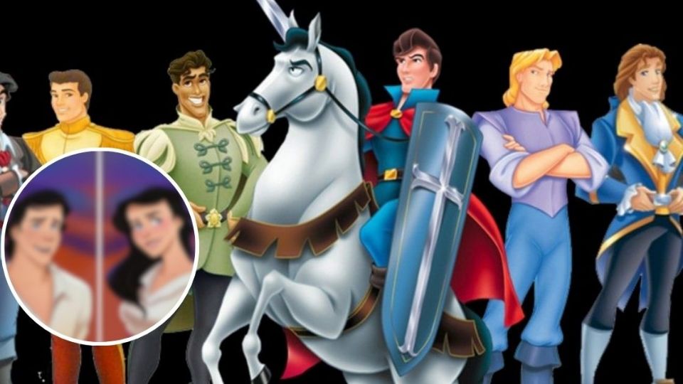 Gracias a algunos ilustradores, podemos imaginarnos cómo lucirían los príncipes Disney si fueran mujeres.