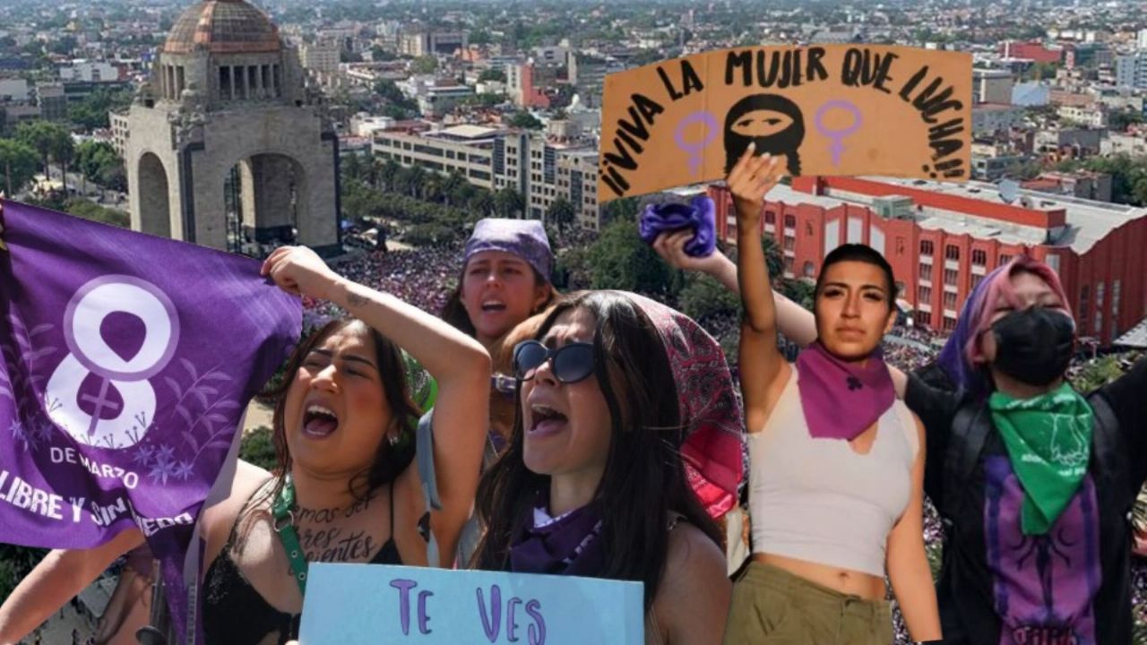 Marcha 8 de marzo 2024 en CDMX Horarios, calles cerradas y