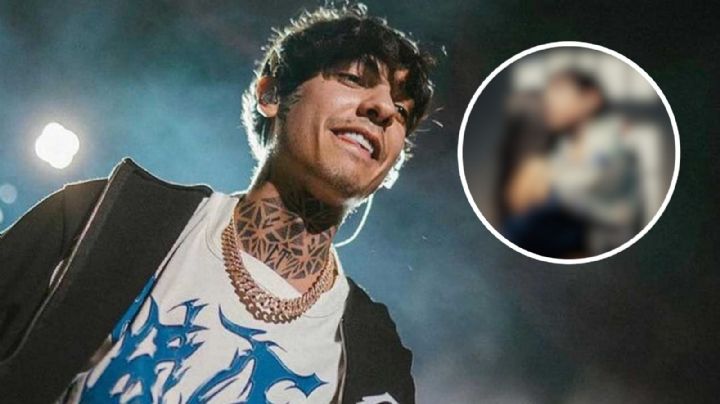 Natanael Cano desata polémica por abrazar a desconocida mujer