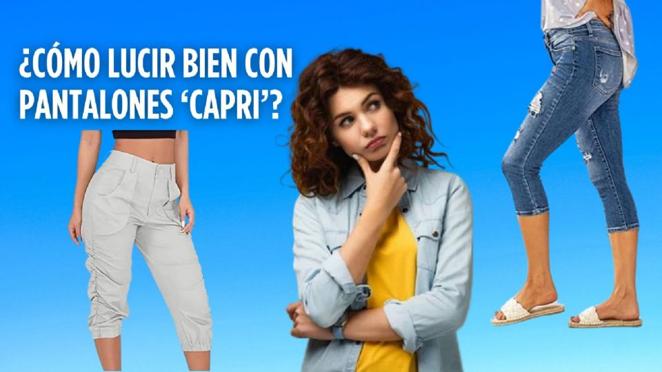 Lleva pantalones Capri de la mejor manera