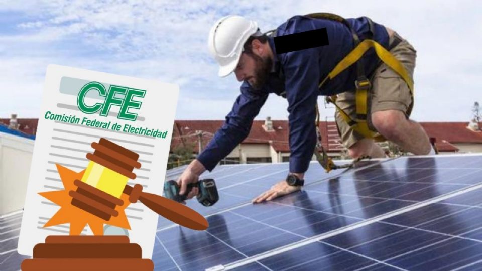 Colocar los equipos de paneles solares no te eximen de pagar el ecibo de luz a la Comisión Federal de Electricidad (CFE).