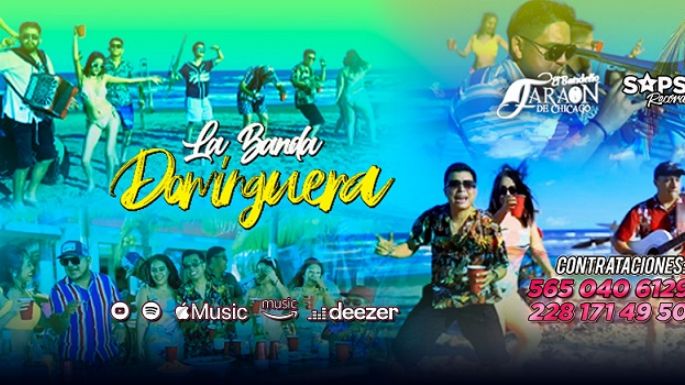 Faraón de Chicago llegó con “La banda dominguera”