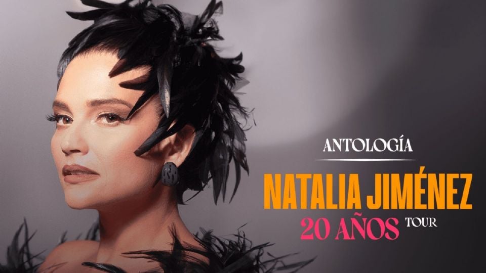 Natalia Jiménez en concierto por sus 20 años de trayectoria