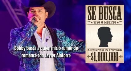 Bobby Pulido ofrece recompensa para dar con quien inventó el rumor sobre supuesta relación con Javier Alatorre