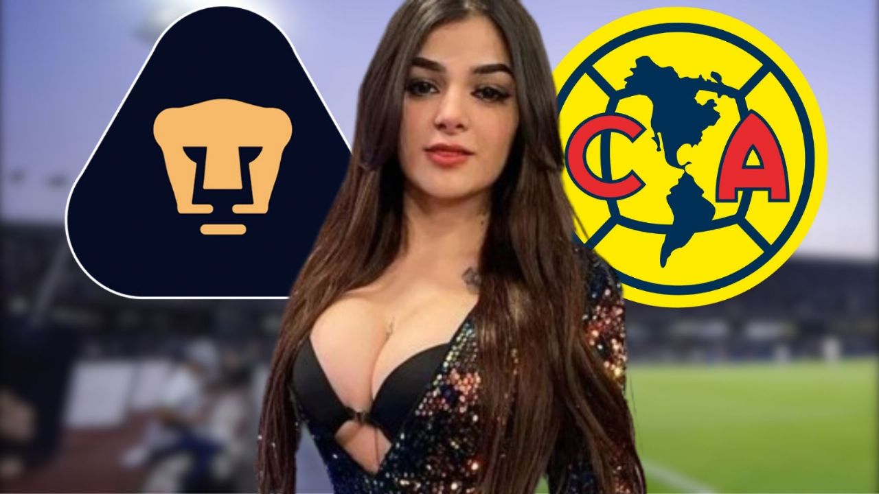 Karely Ruiz se roba las miradas en pleno partido de América vs Pumas | La  Mejor