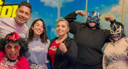 Luchadoras profesionales CMLL En Cabina con Laura G