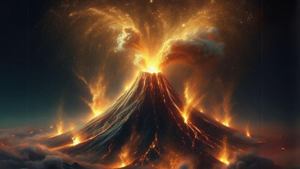 Hay un volcán que actualmente se está robando las miradas de todos los científicos del mundo, ya que produce pequeños cristales de oro metálico cuando erupciona.