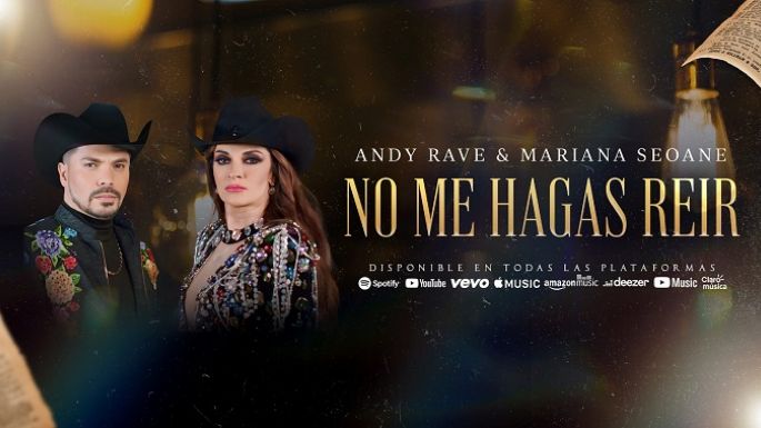 Unión de talento y grandes voces: Andy Rave y Mariana Seoane
