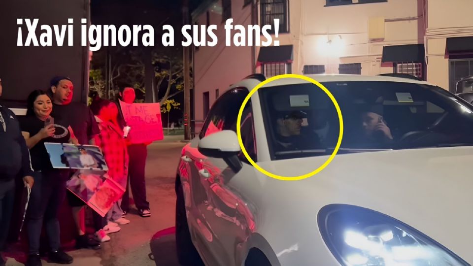 Acusan a Xavi de “malagradecido” tras ignorar a fans y todo queda grabado | VIDEO | La Mejor