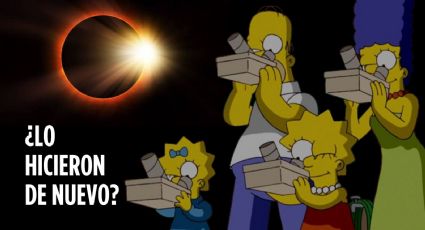 ¡Lo hicieron de nuevo! Estas son las predicciones de Los Simpson sobre el Eclipse Solar 2024