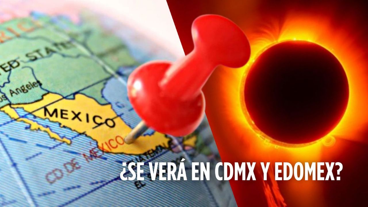 Eclipse TOTAL de sol 2024 en CDMX y Edomex Hora exacta para ver su
