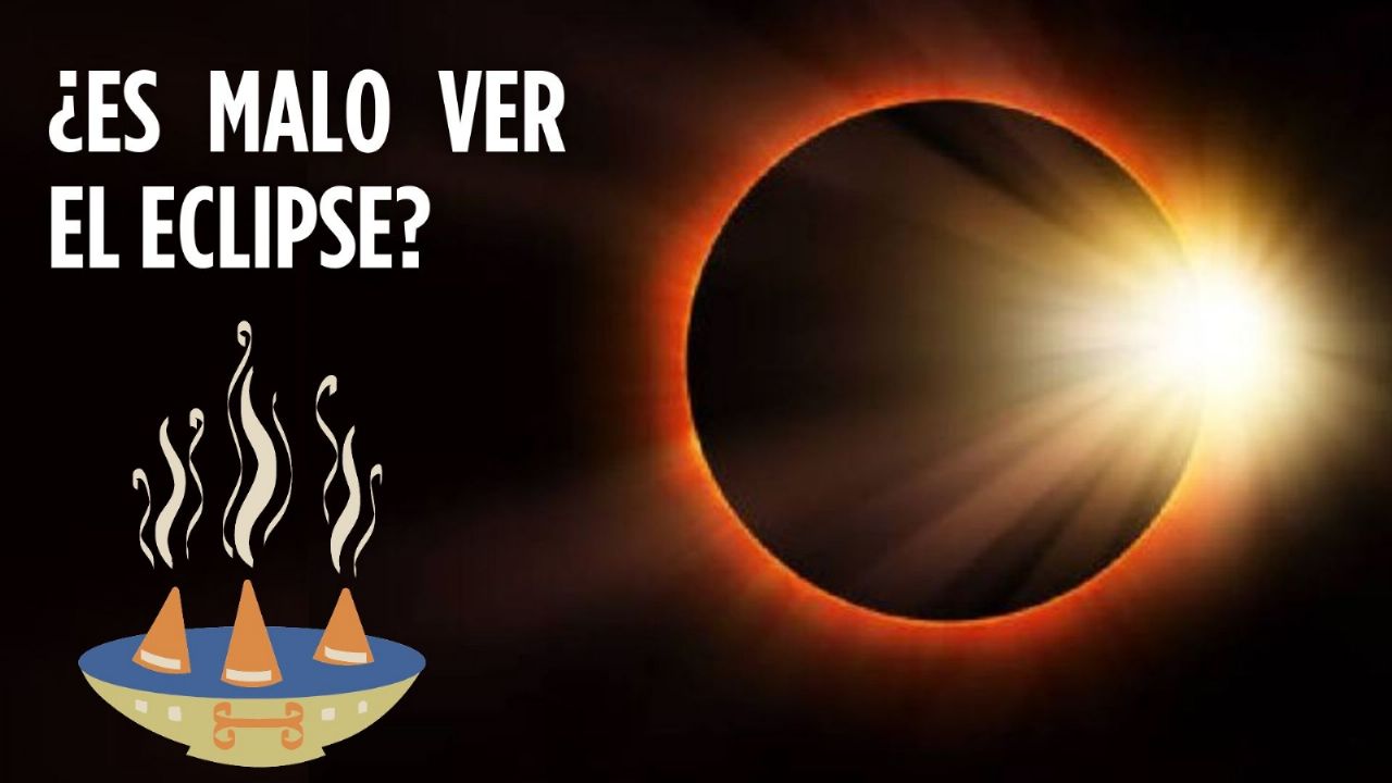 ¿Será malo verlo? Este es el significado espiritual del Eclipse Solar