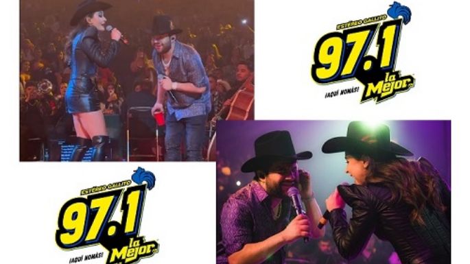 Viviann Baeza fue invitada especial de Luis R. Conriquez