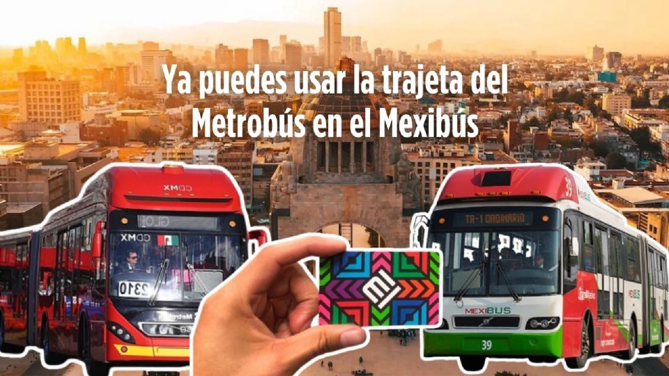 La Tarjeta de Movilidad Integrada también será válida para utilizar el Mexibús en el Estado de México.