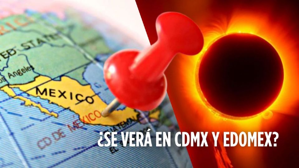 Punto máximo del Eclipse en CDMX y EDOMEx