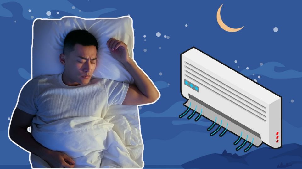 Dormir con aire acondicionado encendido