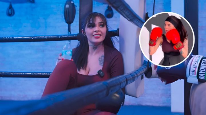 Karely Ruiz sorprende en redes con entrenamiento de BOX: "Se vienen cositas"