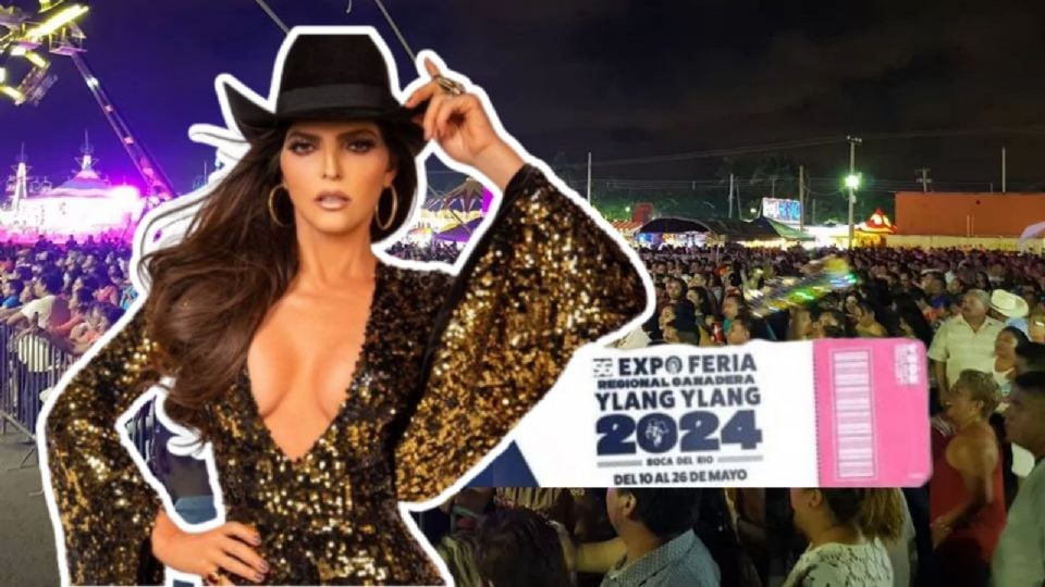 Ana Bárbara en la Expo Feria Ylang Ylang 2024