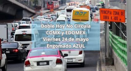 Hoy No Circula miércoles 24 de mayo: ¿Qué autos NO circulan en CDMX y Edomex?