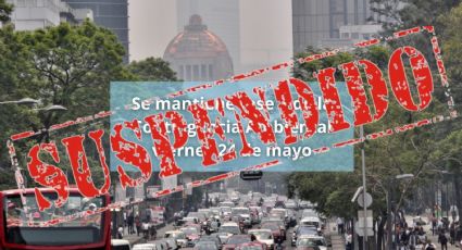 Contingencia Ambiental: Suspenden programa Doble Hoy No Circula en el Valle de México