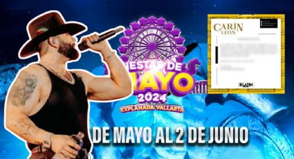 Carín León en Puerto Vallarta: ¿Cuándo es la nueva fecha para las Fiestas de Mayo 2024?