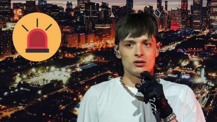 Peso Pluma preocupa tras ser evacuado de concierto: ¿qué le pasó?