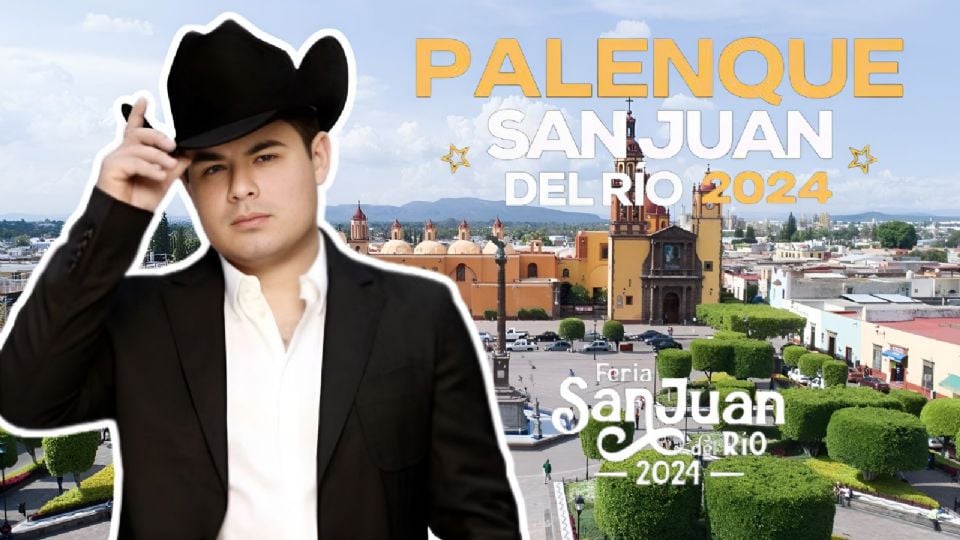 Alfredo Olivas llega a la Feria San Juan del Río Querétaro 2024.
