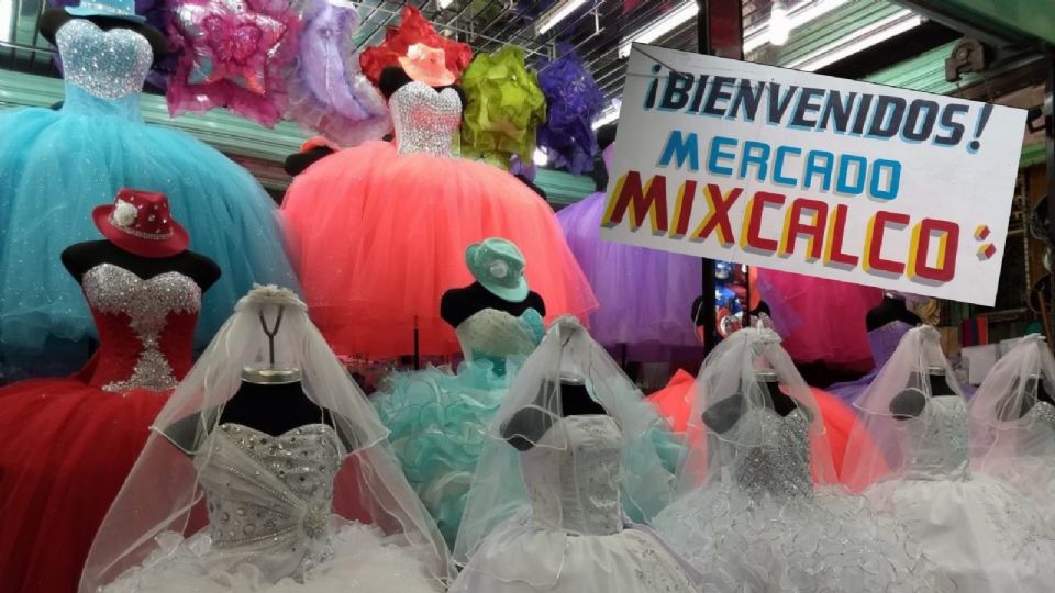 Mercado Mixcalco de la Ciudad de México.