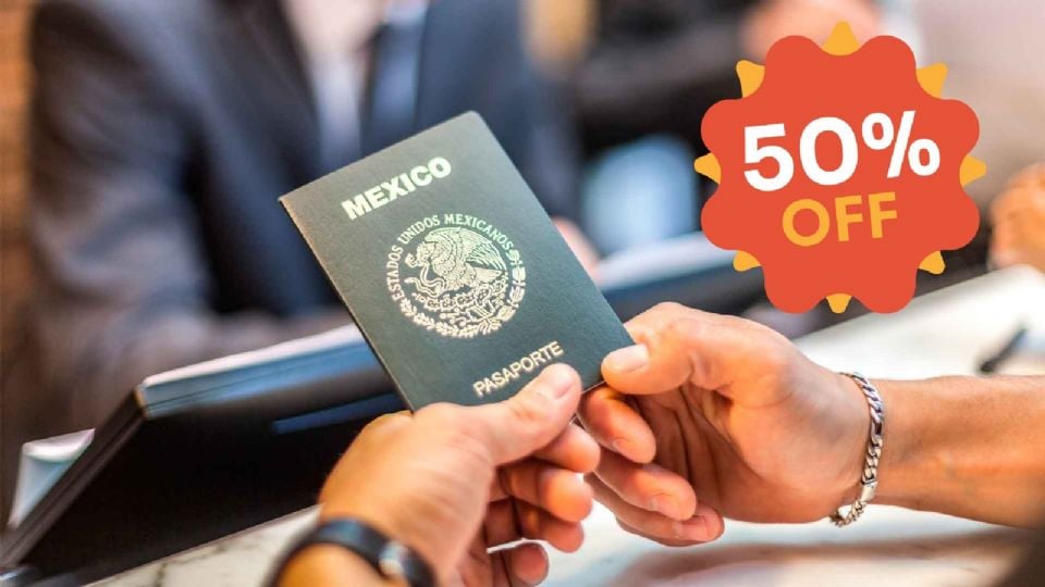 Pasaporte a 50% de descuento