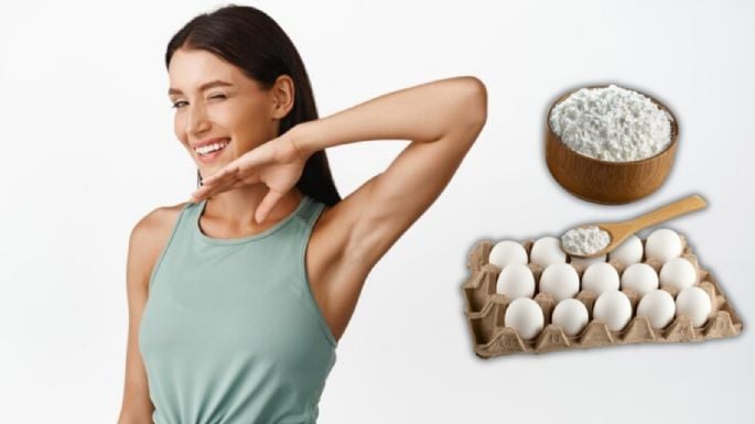 Aclara tus axilas con esta mezcla “mágica” de maicena y huevo