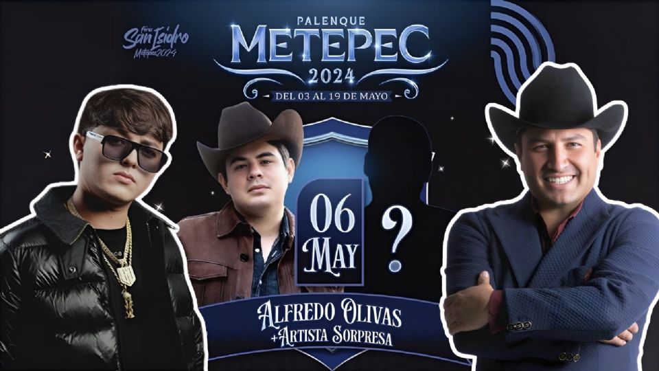 Revelan al segundo invitado sorpresa en el Palenque de Metepec hoy 6 de mayo.