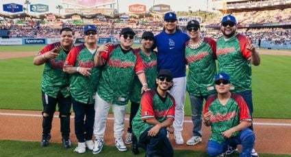 ¡Invitados de honor! Grupo Firme presentes en la Noche de la Herencia Mexicana por lo Dogers