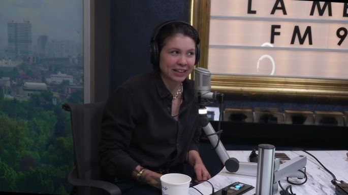 Michelle Maciel en el Show de La Mejor