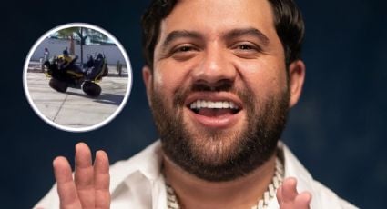 ¿Karma? Luis R Conriquez sufre accidente en su cuatrimoto y termina en el piso: "Chale plebes" VIDEO