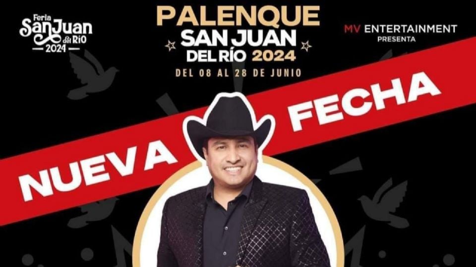 Julión Álvarez ha confirmado una segunda presentación en el palenque de la Feria San Juan 2024.