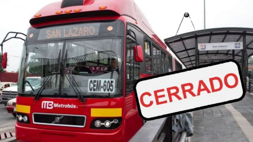 El Metrobús informó que, como parte del mantenimiento de la Línea 1, la estación 'Ciudad Universitaria' no estará en funcionamiento en ambos sentidos.