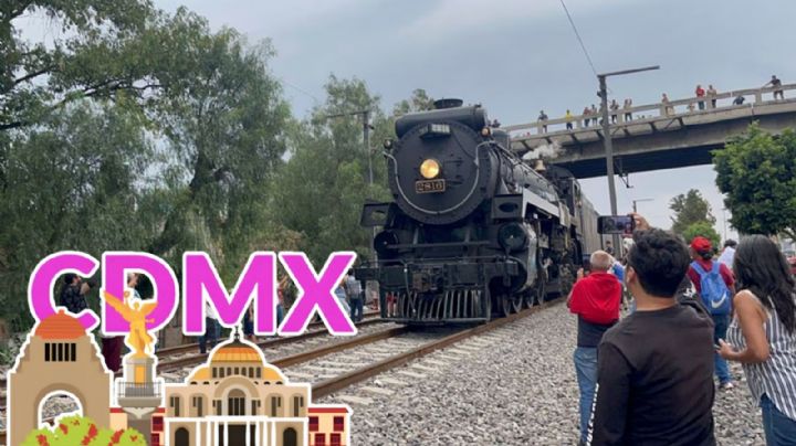 Empress 2816: ¿Por donde pasará en CDMX y cuánto tiempo estará estacionado el tren a vapor?