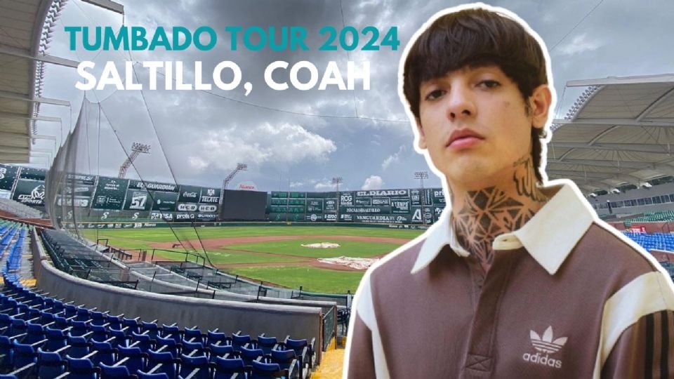 Natanael Cano llega a Saltillo con esperada gira 'Tumbado Tour 2024'.